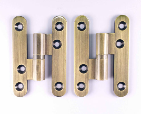 Brass Door Hinges H-shape Antique: #H-Shape #Antique #AB (5)