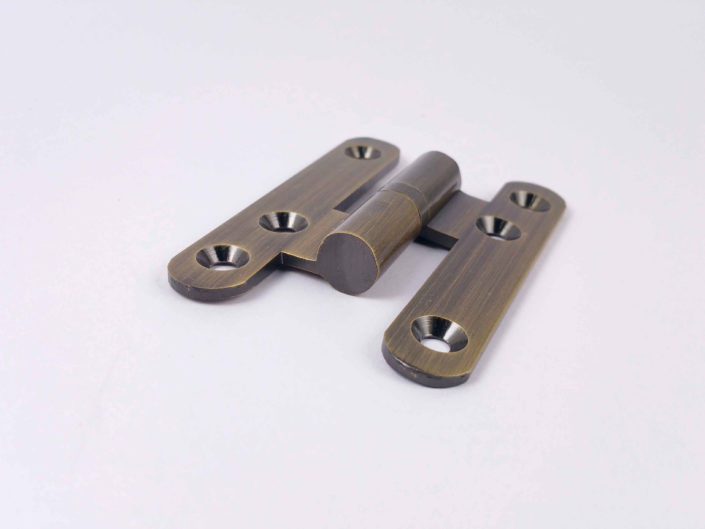 Brass Door Hinges H-shape Antique: #H-Shape #Antique #AB